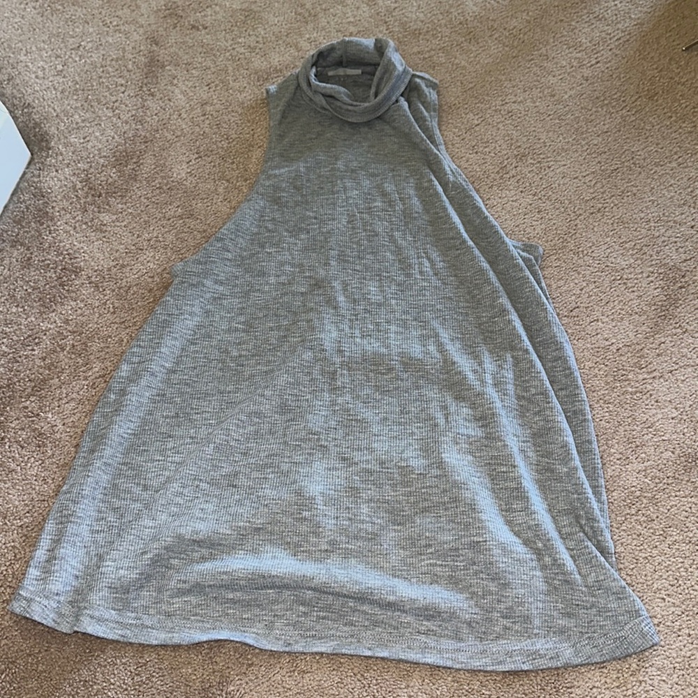 Free people topanga tank gray size xs
